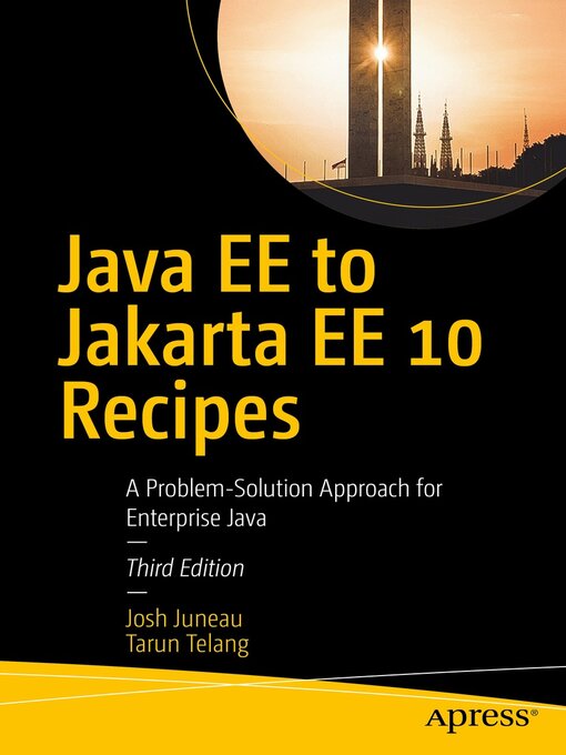 Title details for Java EE to Jakarta EE 10 Recipes by Josh Juneau - Available